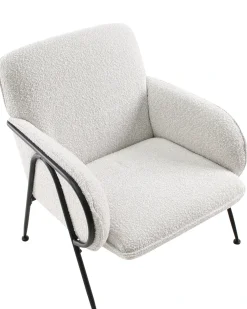 Poltrona TRYSNES Tessuto Beige chiaro