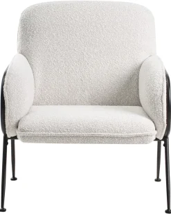 Poltrona TRYSNES Tessuto Beige chiaro