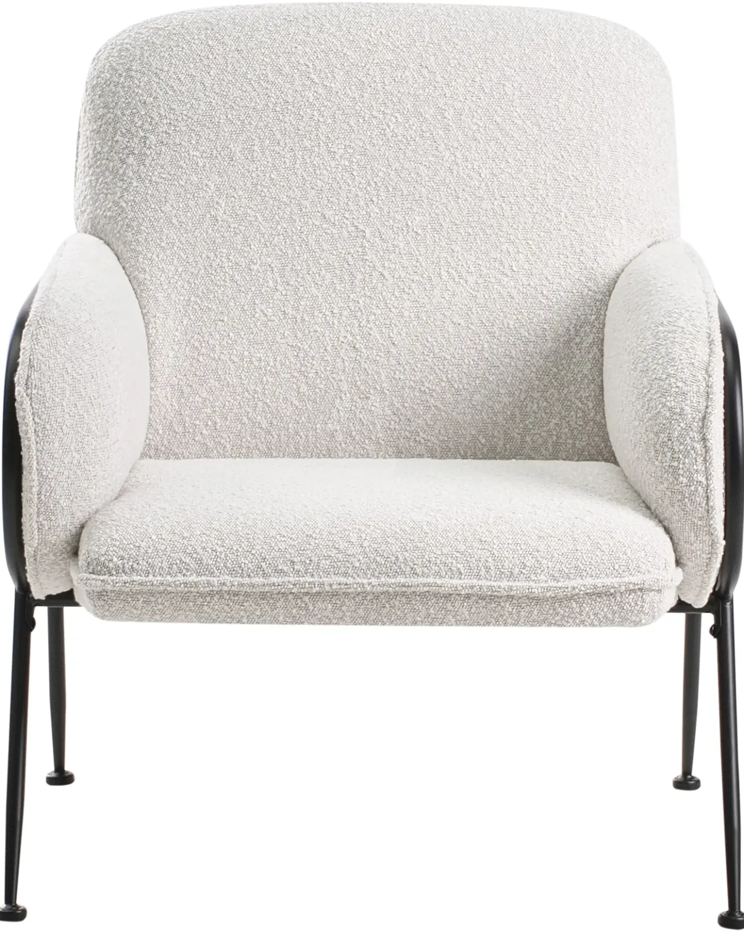 Poltrona TRYSNES Tessuto Beige chiaro