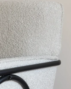 Poltrona TRYSNES Tessuto Beige chiaro