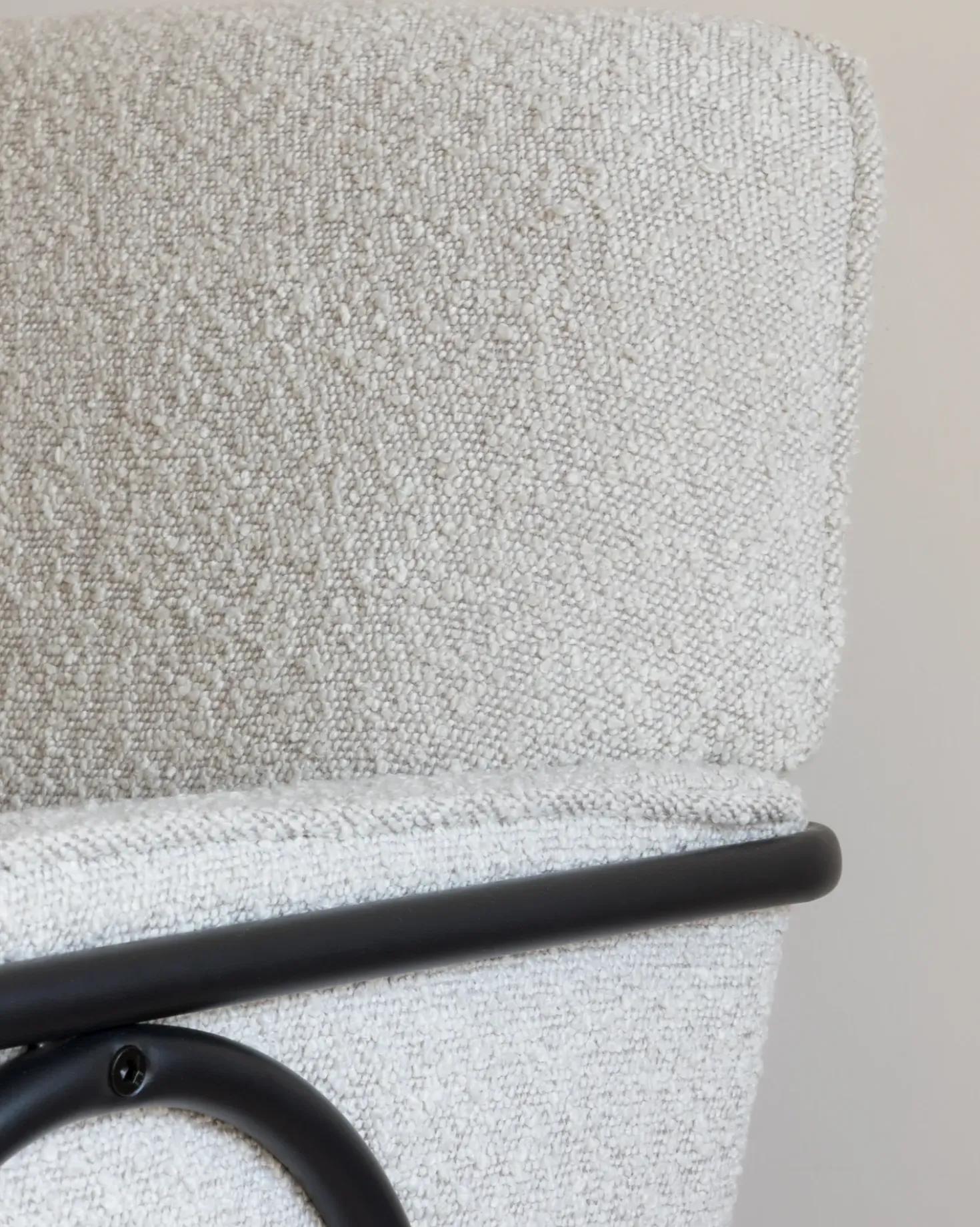 Poltrona TRYSNES Tessuto Beige chiaro