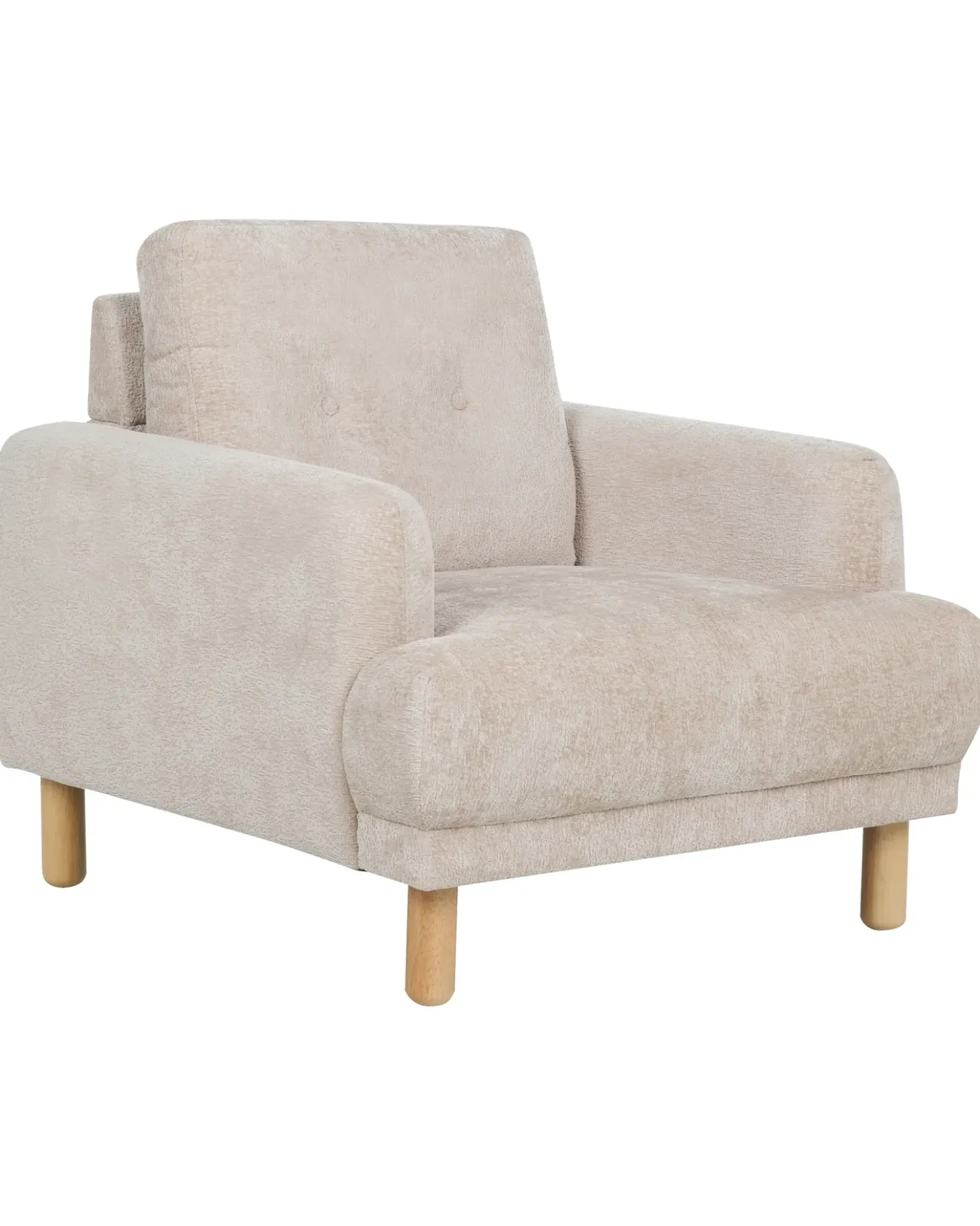 Poltrona TUVE Bouclé Beige