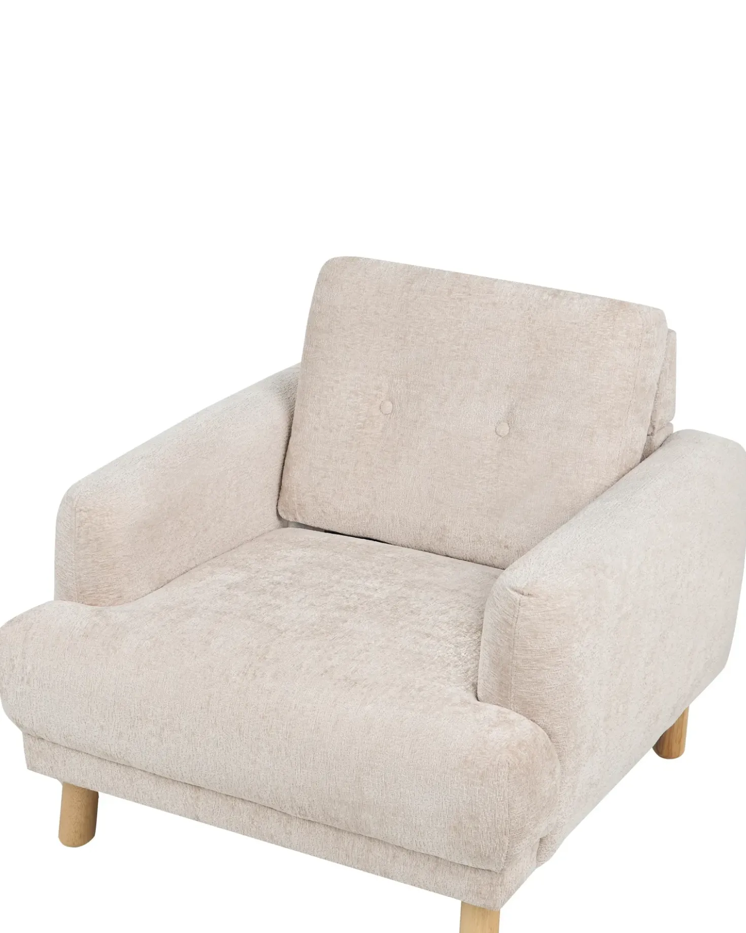 Poltrona TUVE Bouclé Beige