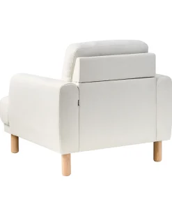 Poltrona TUVE Tessuto Bianco sporco