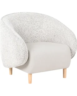 Poltrona UMEA Tessuto Beige chiaro