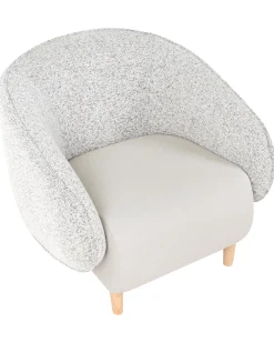 Poltrona UMEA Tessuto Beige chiaro