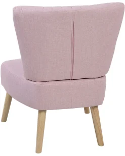 Poltrona VAASA Tessuto Rosa