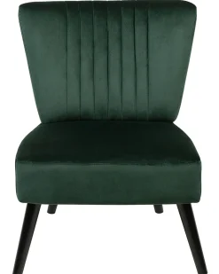 Poltrona VAASA Velluto Verde smeraldo
