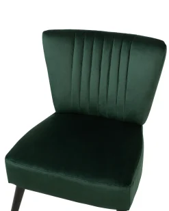 Poltrona VAASA Velluto Verde smeraldo