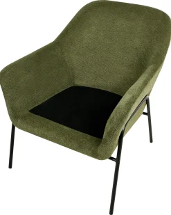 Poltrona VEDDIGE Tessuto Verde