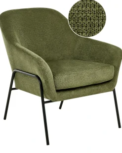 Poltrona VEDDIGE Tessuto Verde