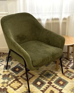 Poltrona VEDDIGE Tessuto Verde