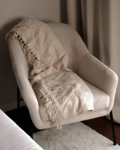 Poltrona VEDDIGE Tessuto Beige
