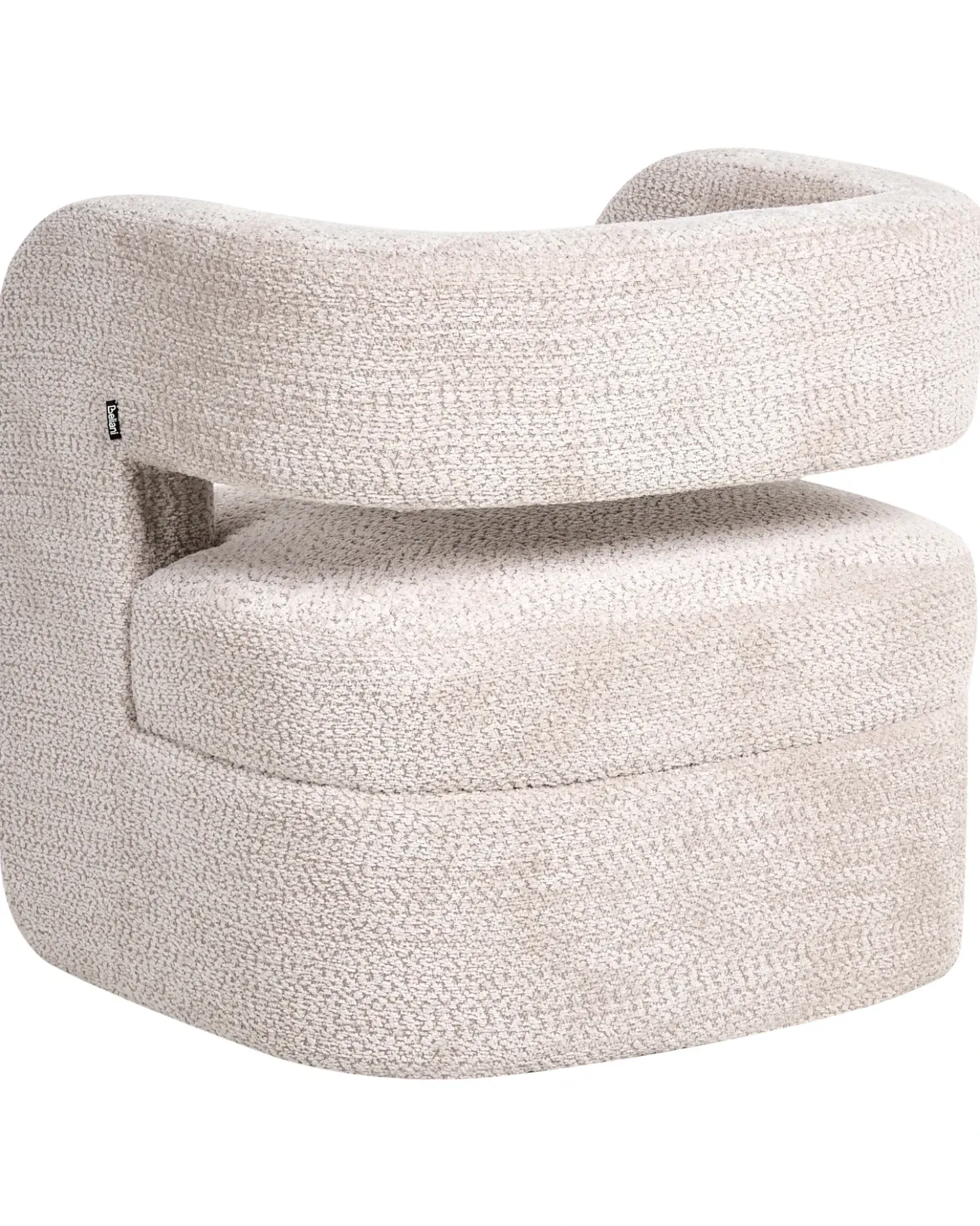 Poltrona VIDSEL Ciniglia Beige