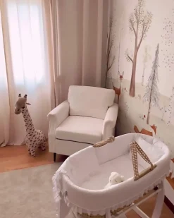 Poltrona VIETAS Tessuto Bianco