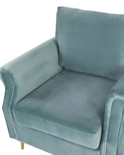 Poltrona VIETAS Velluto Verde menta