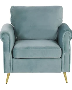 Poltrona VIETAS Velluto Verde menta
