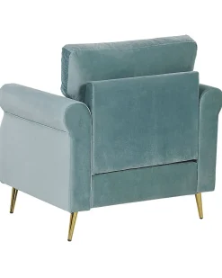 Poltrona VIETAS Velluto Verde menta