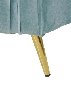 Poltrona VIETAS Velluto Verde menta