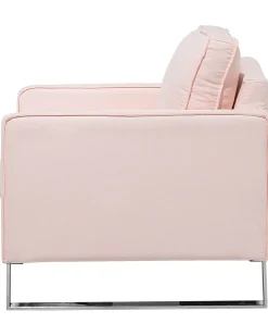 Poltrona VIND Tessuto Rosa