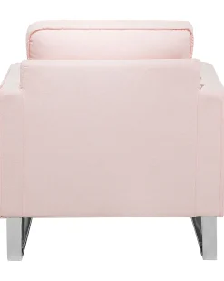 Poltrona VIND Tessuto Rosa