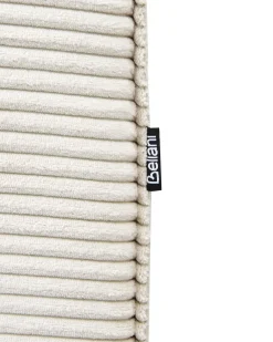 Poltrona VIND Velluto a coste Beige chiaro