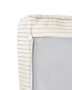 Poltrona VIND Velluto a coste Beige chiaro