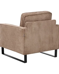 Poltrona VIND Velluto a coste Beige