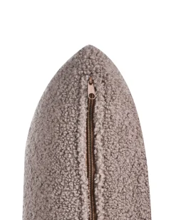 Poltrona VINLIDEN Bouclé Marrone