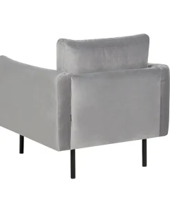 Poltrona VINTERBRO Velluto Grigio
