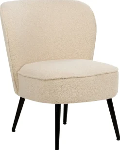 Poltrona VOSS Bouclé Beige chiaro