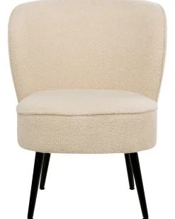 Poltrona VOSS Bouclé Beige chiaro