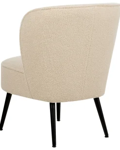 Poltrona VOSS Bouclé Beige chiaro