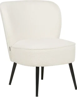 Poltrona VOSS Bouclé Bianco