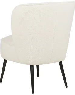 Poltrona VOSS Bouclé Bianco
