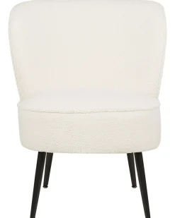 Poltrona VOSS Bouclé Bianco