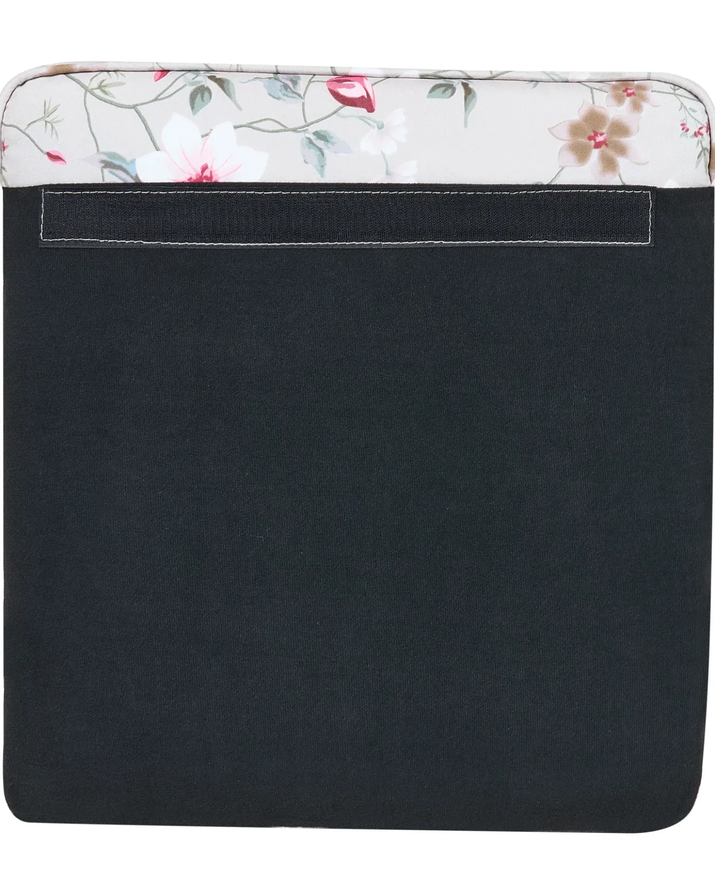 Poltrona Wingback HAMAR con poggiapiedi Tessuto Grigio chiaro