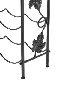 Porta bottiglie da vino BUNDORAN Metallo Nero