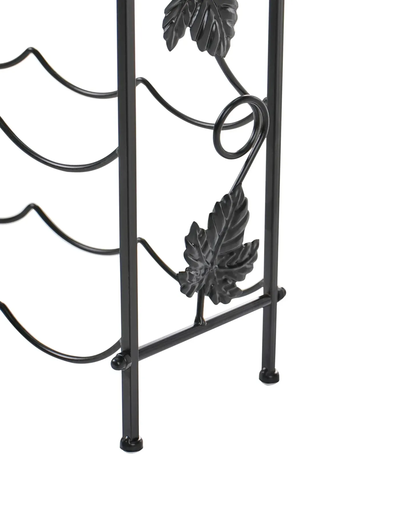 Porta bottiglie da vino BUNDORAN Metallo Nero