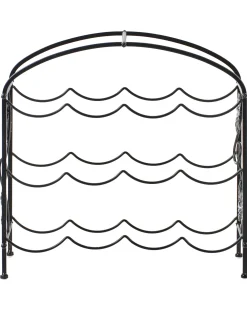 Porta bottiglie da vino BUNDORAN Metallo Nero