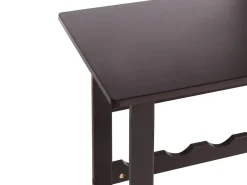 Porta bottiglie da vino ROWLEY Marrone scuro