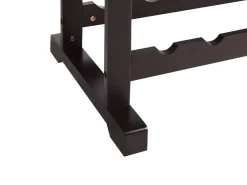 Porta bottiglie da vino ROWLEY Marrone scuro