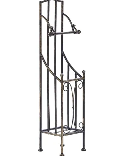 Porta carta igienica BRISA Metallo Nero