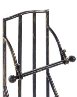 Porta carta igienica BRISA Metallo Nero