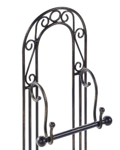 Porta carta igienica TEMUCO Metallo Nero