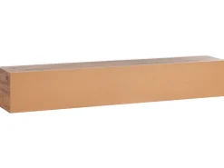 Porta TV a parete GLADSTONE Marrone/Bianco