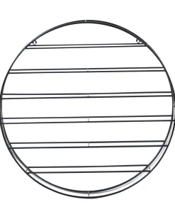 Portabottiglie da parete ANNACOTTY Metallo Nero