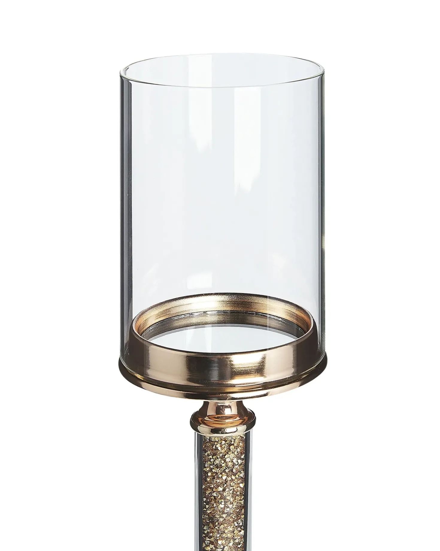 Portacandele ABBEVILLE Vetro 41 cm Oro