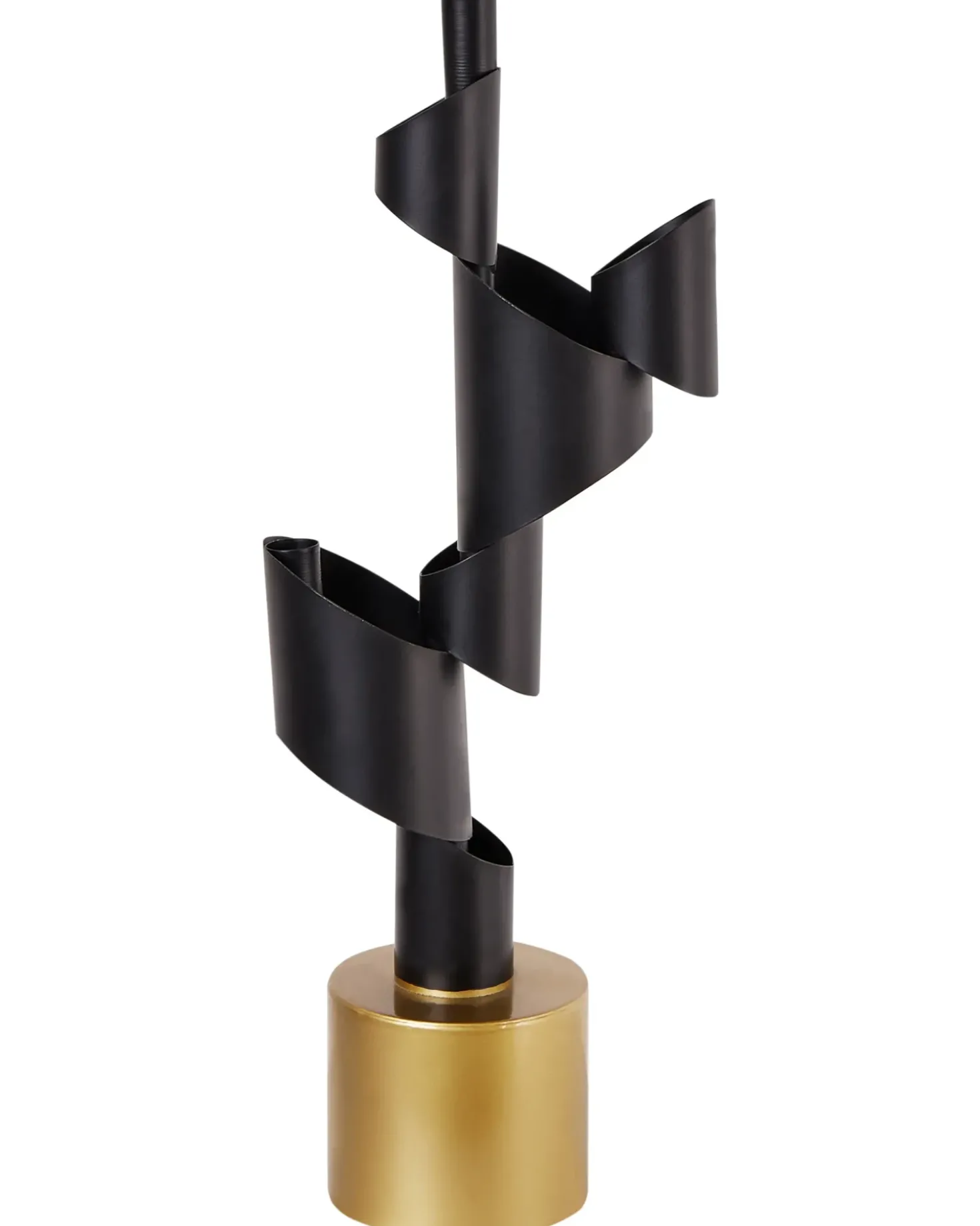 Portacandele AMILLY Metallo 51 cm Nero