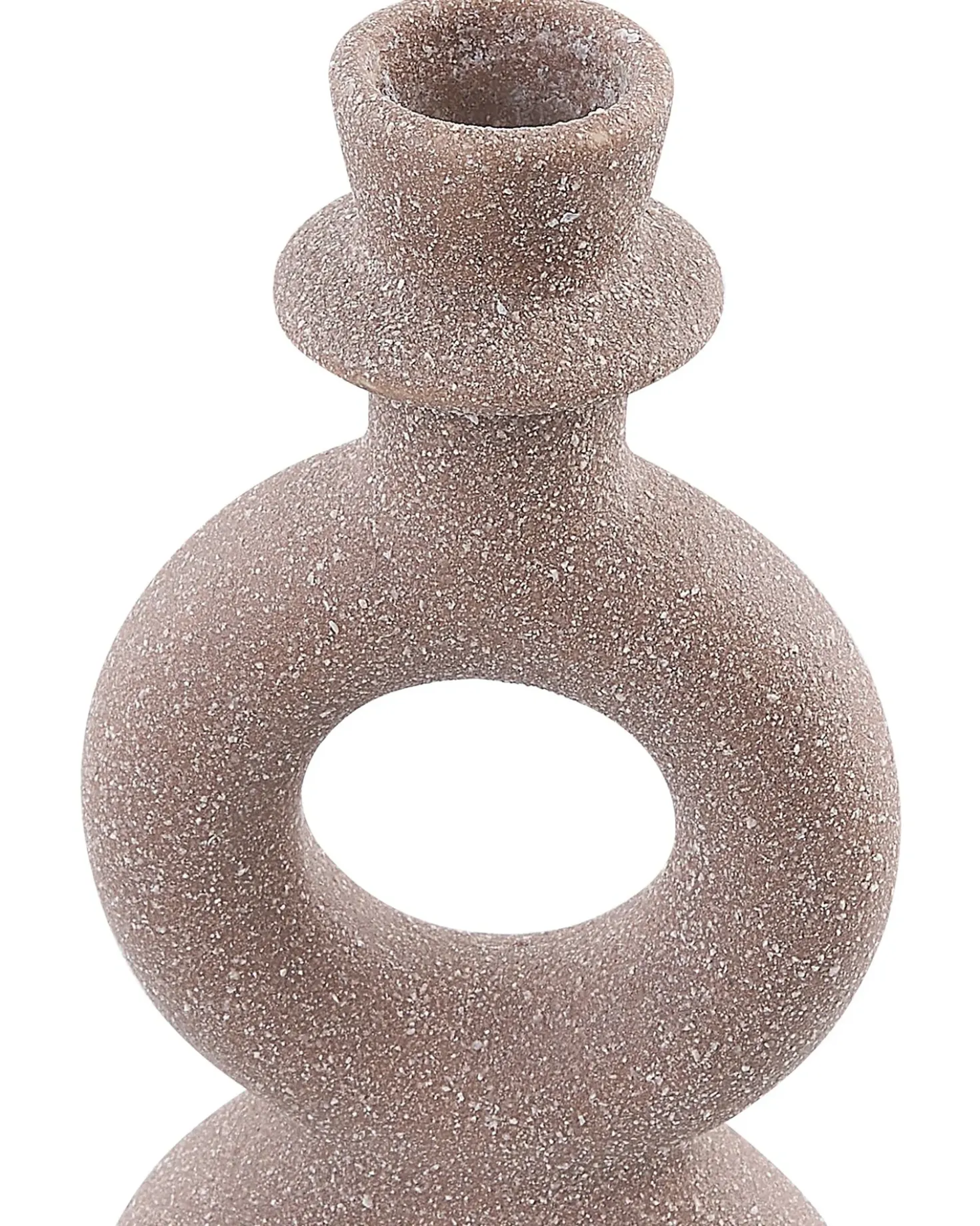 Portacandele NAOUSA Ceramica 23 cm Beige